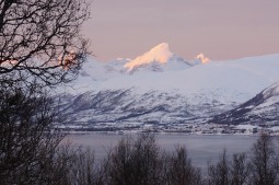 Arctic sunset over Tromso, Norway, Photo courtesy Susan Moran