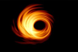 Black Hole Image from New Scientist